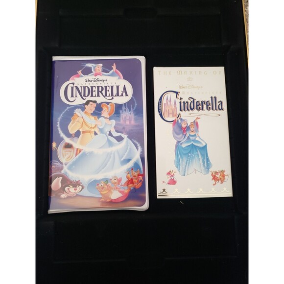 Walt Disney Cinderella Masterpiece Collection VHS Video Box Set RARE - Picture 4 of 4